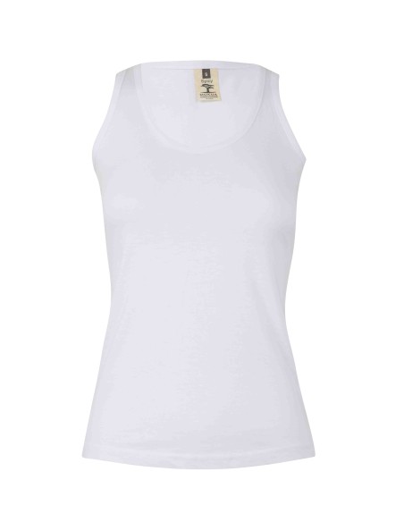 MK171WV.CAMISETA TIRANTES MUJER WHITE  S-2XL